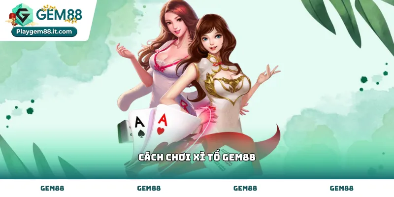 Thực hiện đúng các bước trong cách chơi xì tố Gem88