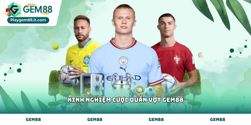 Áp dụng kinh nghiệm cược quần vợt Gem88 theo từng loại mặt sân